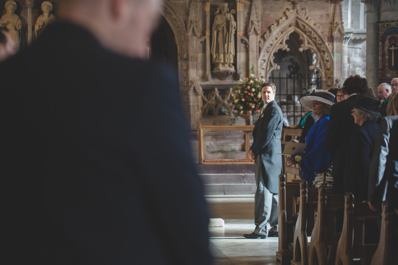 Autumn wedding at St David's  Cathedral by Whole Picture Weddings