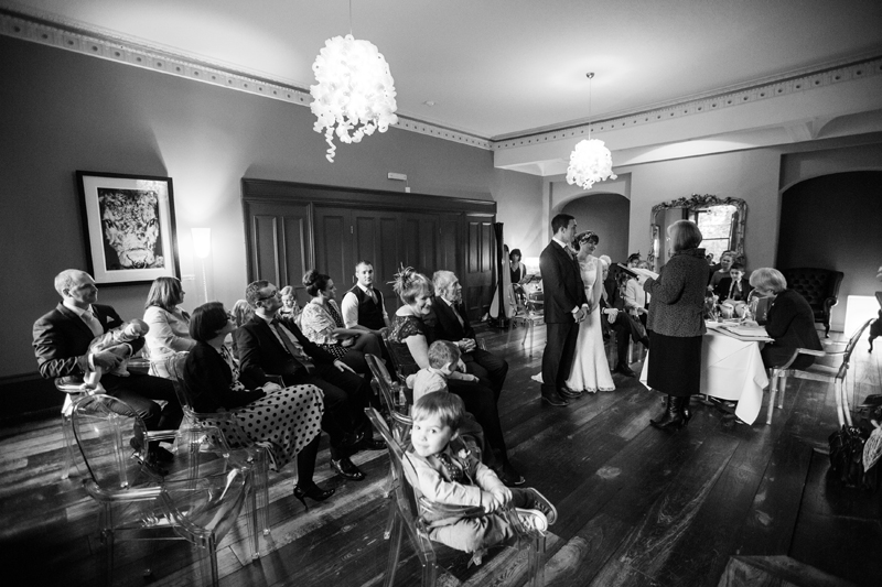 Intimate wedding with First Look at Hammet House by Whole Picture Weddings