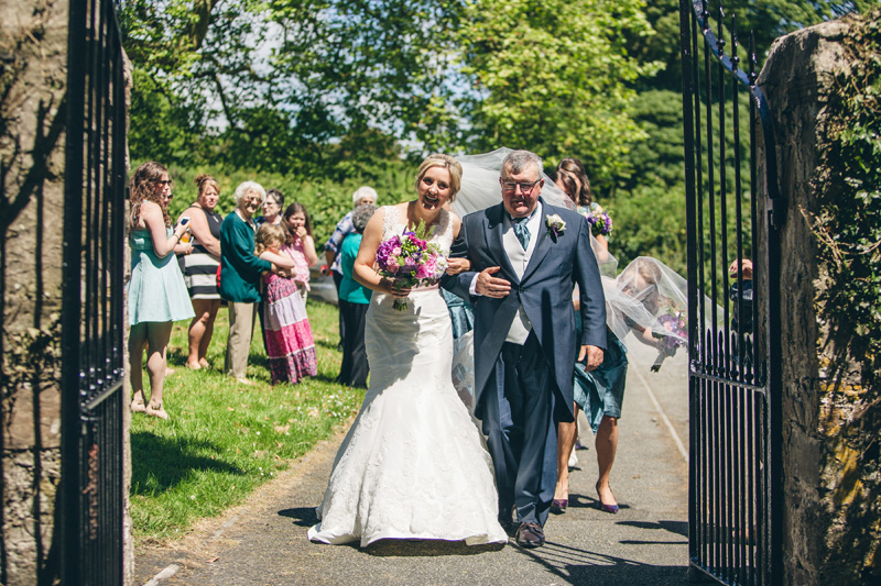At home Pembrokeshire wedding by Whole Picture Weddings