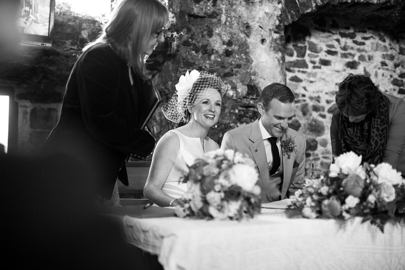 Spring wedding at Manorbier Castle by Whole Picture Weddings